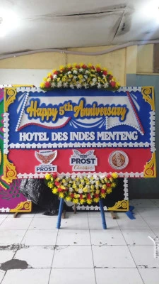 Papan Bunga di Kramatjati
